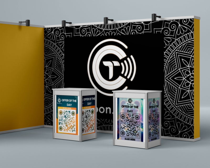 QR Standee